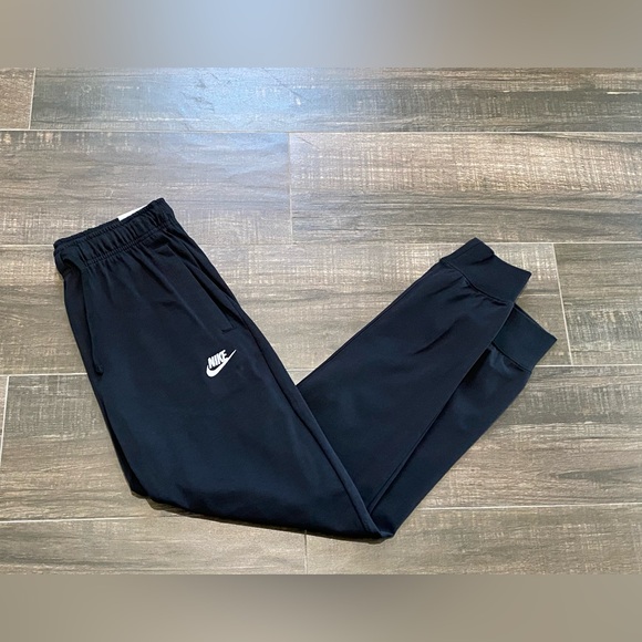 NEW Nike Mens Small Sportswear Club Jersey Jogger Pants - Black (BV2762-010) - Picture 5 of 8